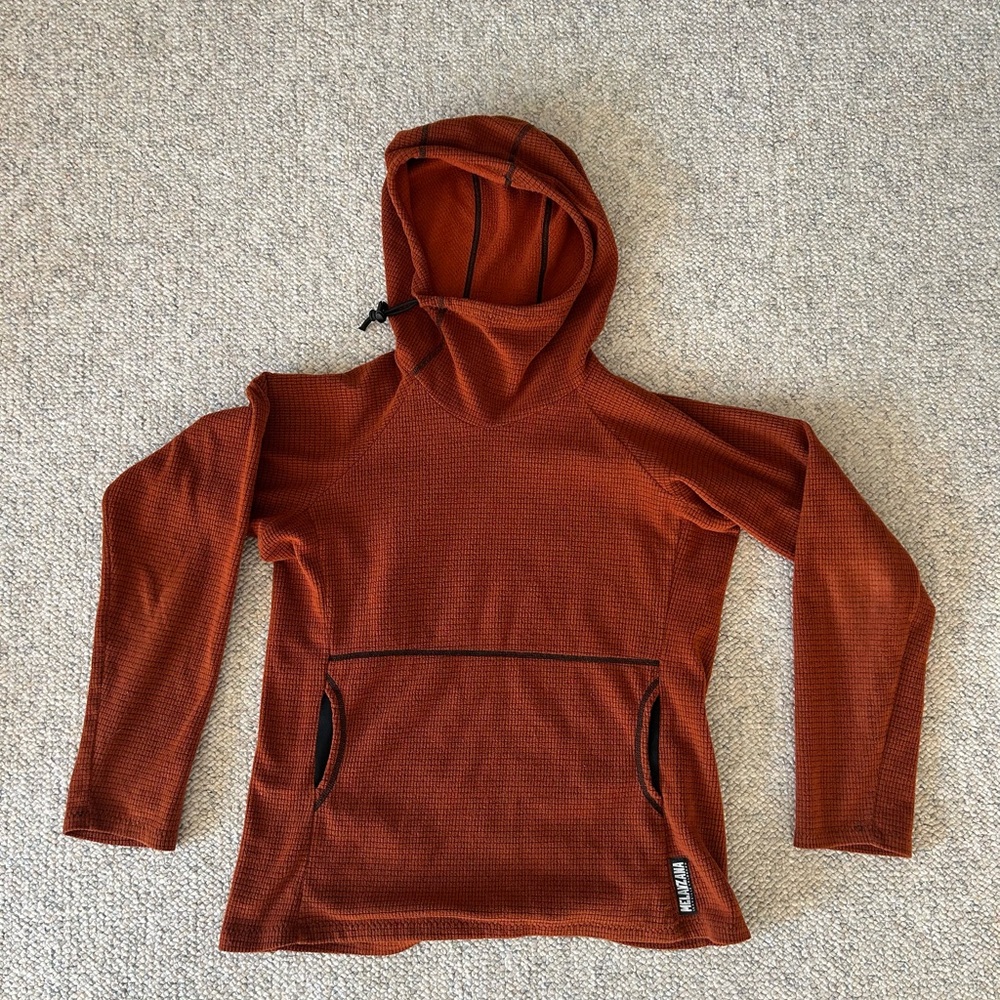 Melanzana Rust Hoodie Womens S